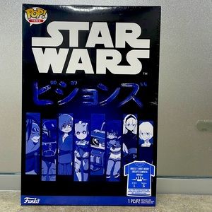 NIB/NWT FUNKO UNISEX POP TEE STAR WARS VISIONS KYOTO TEE